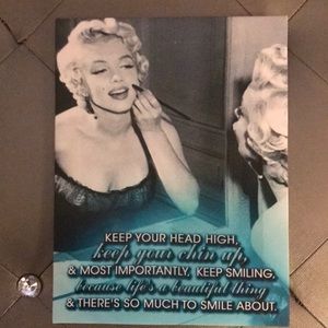 Marilyn Monroe wall art